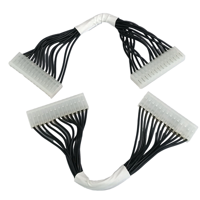 Niestandardowa wiązka przewodów PVC ze złączem żeńskim Molex 09-50-1061 Rozstaw 3,96 mm