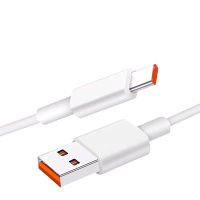 Kabel USB do ładowania danych o długości 1 m Biały kolor 20 V 3A 60 W USB 3.1 do szybkiego ładowania