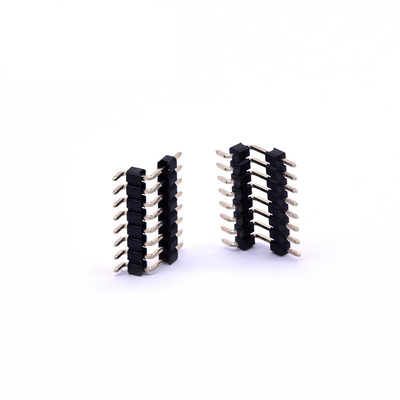 Plastikowe dwurzędowe złącza płytek drukowanych, głowica pinowa SMD o rozstawie 2,54 mm