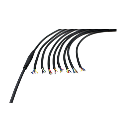 3 stopy długości męski na żeński M8 6pin wodoodporny rowerowy kabel pozycjonujący GPS kurtka z PVC