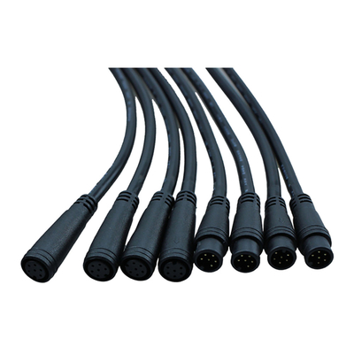 3 stopy długości męski na żeński M8 6pin wodoodporny rowerowy kabel pozycjonujący GPS kurtka z PVC