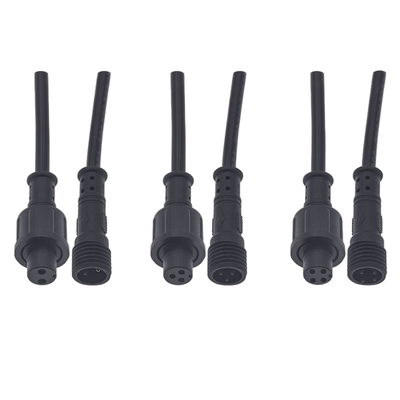 Wodoodporne zespoły kabli PVC M11 2 piny 3 piny 4 piny do taśmy LED