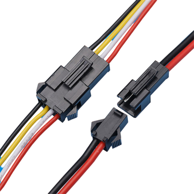 Zespoły kabli z drutu w kolorze czarnym 2,5 mm skok Jst SM Alternatywy o długości 250 mm