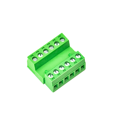 Przewód przyłączeniowy bloku zacisków PCB w kolorze zielonym XK2EDGA 5,08 MM