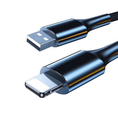 Kabel do szybkiego ładowania OEM, nylonowy kabel Micro USB 2.4A do iPhone'a