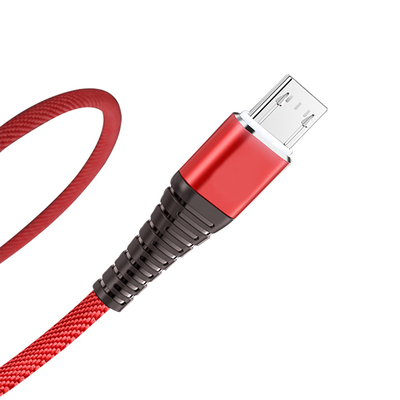 Nylonowy pleciony kabel USB do ładowania danych 3 stopy 2,4 A do Mp3 Mp4