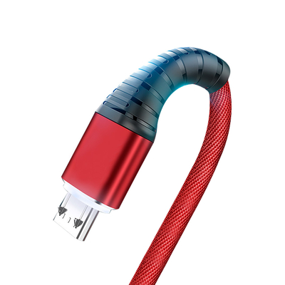 Nylonowy pleciony kabel USB do ładowania danych 3 stopy 2,4 A do Mp3 Mp4