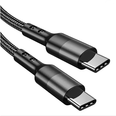 Nylonowy pleciony kabel USB C o długości 3 stóp w kolorze czarnym do tabletu laptopa