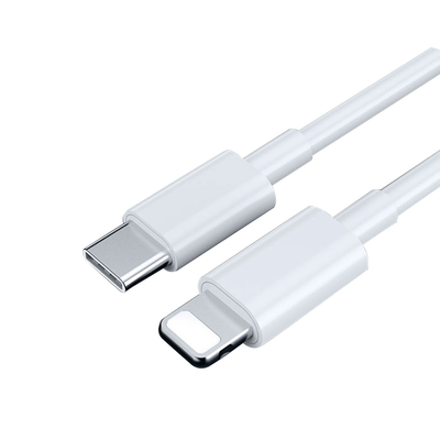 Kabel USB do ładowania danych o długości 3 stóp Usb3.1 USB C do C Biały kolor z płaszczem z PVC