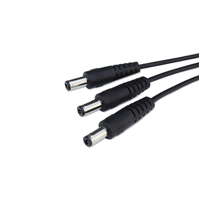 DC5521 DC5525 Zespoły kabli zasilających DC 5,5 × 2,5 Mm Wtyczka do otwartego zasilacza