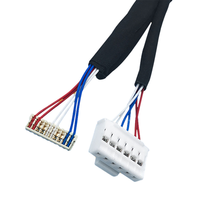 Wiązka przewodów IDC o rozstawie 1,0 mm AWG30 Gauge ze złączem JST SSR IDC
