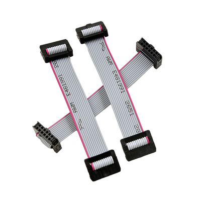 Płaskie zespoły kabli IDC ze złączem 2,00 mm, dwurzędowym, 2x3-pinowym 6-stykowym