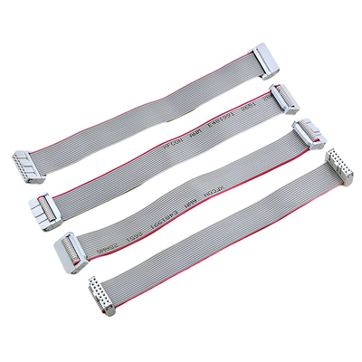 Dwurzędowy płaski kabel taśmowy IDC 2,54 mm UL2651 Typ 28AWG Wtyk męski