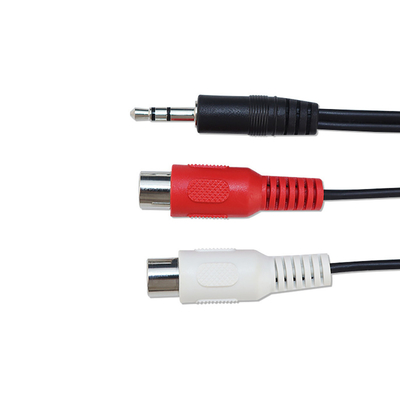 20m kable audio wideo 3 RCA na 3 RCA z męskim adapterem wtyczki konwerter audio