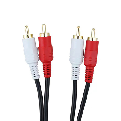 20m kable audio wideo 3 RCA na 3 RCA z męskim adapterem wtyczki konwerter audio