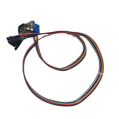 Dostosowane kable audio-wideo DIDC Typ DB9 Pin do 2,54 mm Pitch 10P