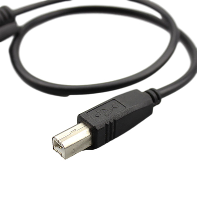 Niestandardowe zespoły kabli RS232 Overmolding DB9 żeńskie na USB 2.0 B typu męskiego