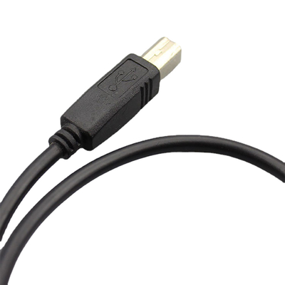 Niestandardowe zespoły kabli RS232 Overmolding DB9 żeńskie na USB 2.0 B typu męskiego
