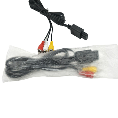 Kabel audio-wideo Gamecube o długości 6 stóp, przewód kompozytowy AV do konsoli Nintendo 64 N64