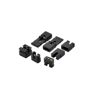 Zatwierdzone przez ROHS złącze Mini Jumper, złącze żeńskie 2-pinowe 2 mm 2,54 mm 3,96 mm