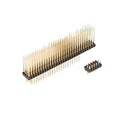 Złoty Flash PCB Connector 2,0 mm Pitch Through Hole Pin Header 2,54 mm Pitch Male