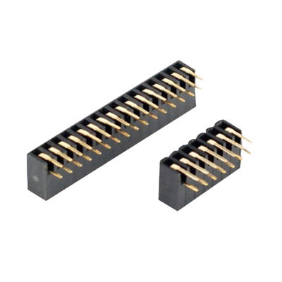 Płytka płytkowa o prostym kącie płytki płytkowej z łącznikiem płytki płytkowej 0,5A do 3A przez otwór 2,54 mm 2,0 mm