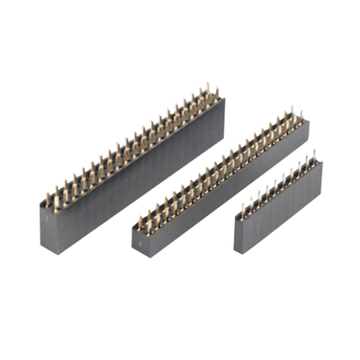 1.27mm Pitch SMT Pin Header PCB Connector Dual Row 4P Do 60P THT