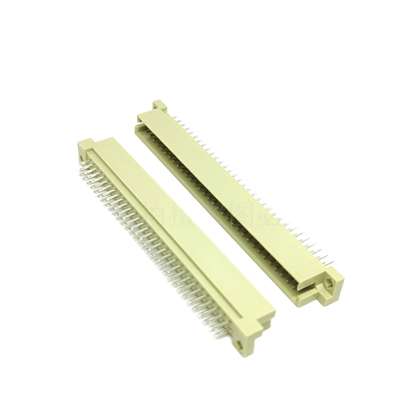 Din41612 2,54 mm Pitch DIN Connector 48 Pin Female 3 rzędy Soket typu C przez otwór Pionowy tacki pakowania