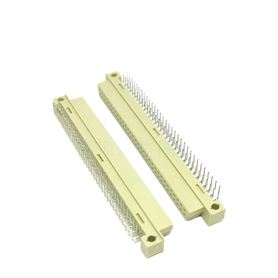 Din41612 2,54 mm Pitch DIN Connector 48 Pin Female 3 rzędy Soket typu C przez otwór Pionowy tacki pakowania