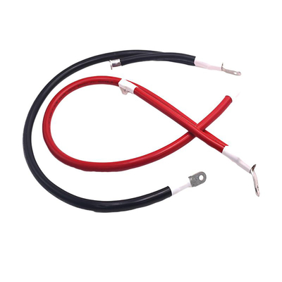 Flat Ring Terminal Custom Wire Harnesses Kit Universal Green Energy Cable System Materiał CCA