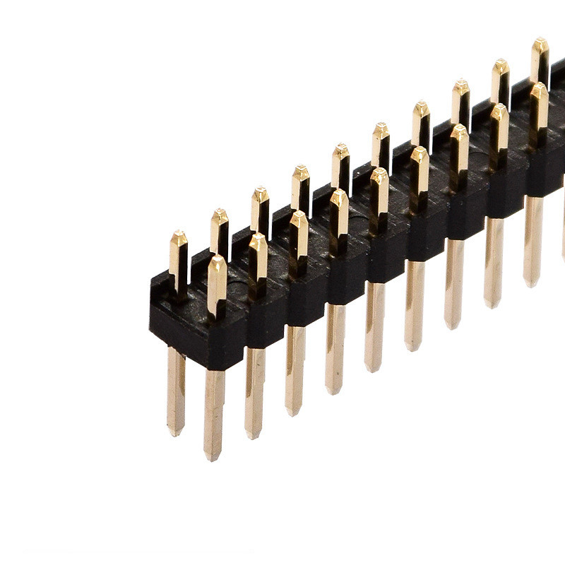 Plastikowe dwurzędowe złącza płytek drukowanych, głowica pinowa SMD o rozstawie 2,54 mm