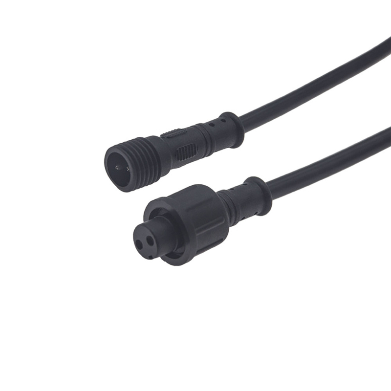 Wodoodporne zespoły kabli PVC M11 2 piny 3 piny 4 piny do taśmy LED