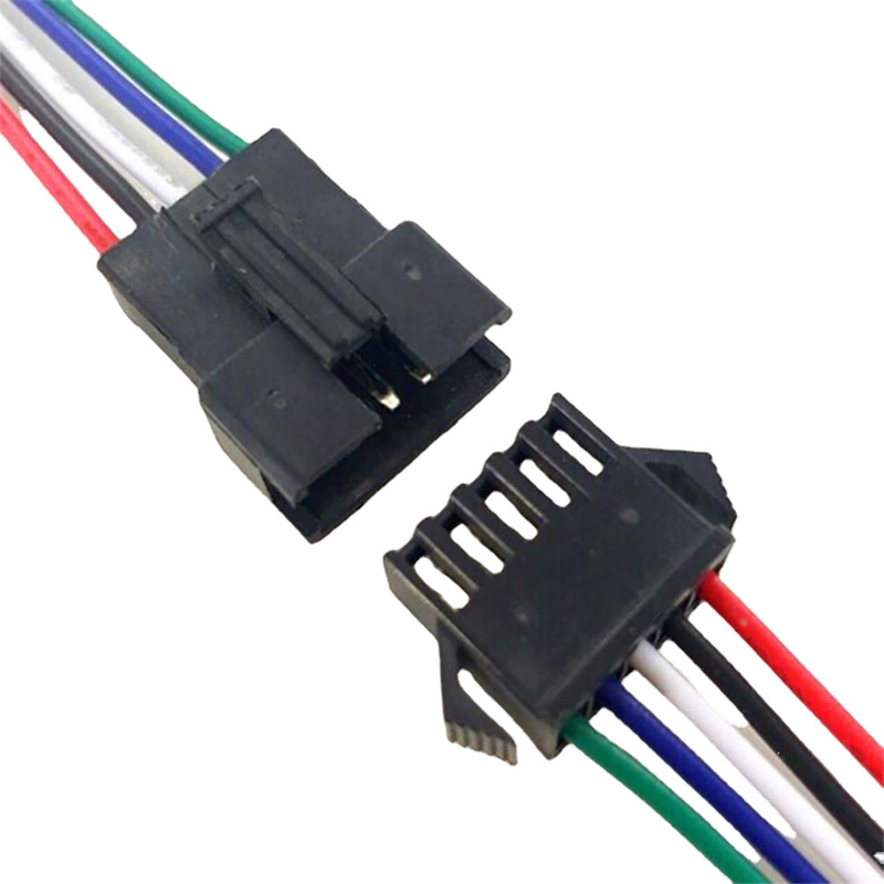 Zespoły kabli z drutu w kolorze czarnym 2,5 mm skok Jst SM Alternatywy o długości 250 mm