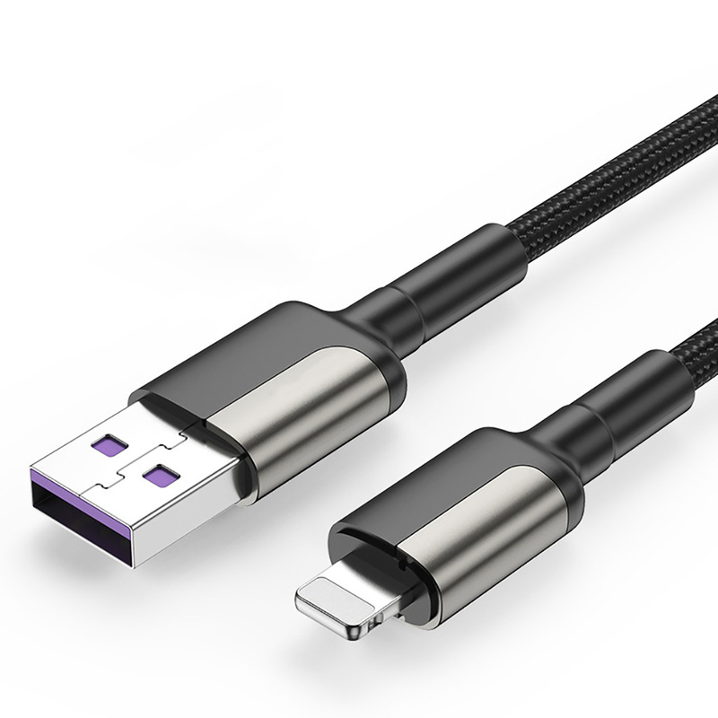 Kabel do szybkiego ładowania OEM, nylonowy kabel Micro USB 2.4A do iPhone'a