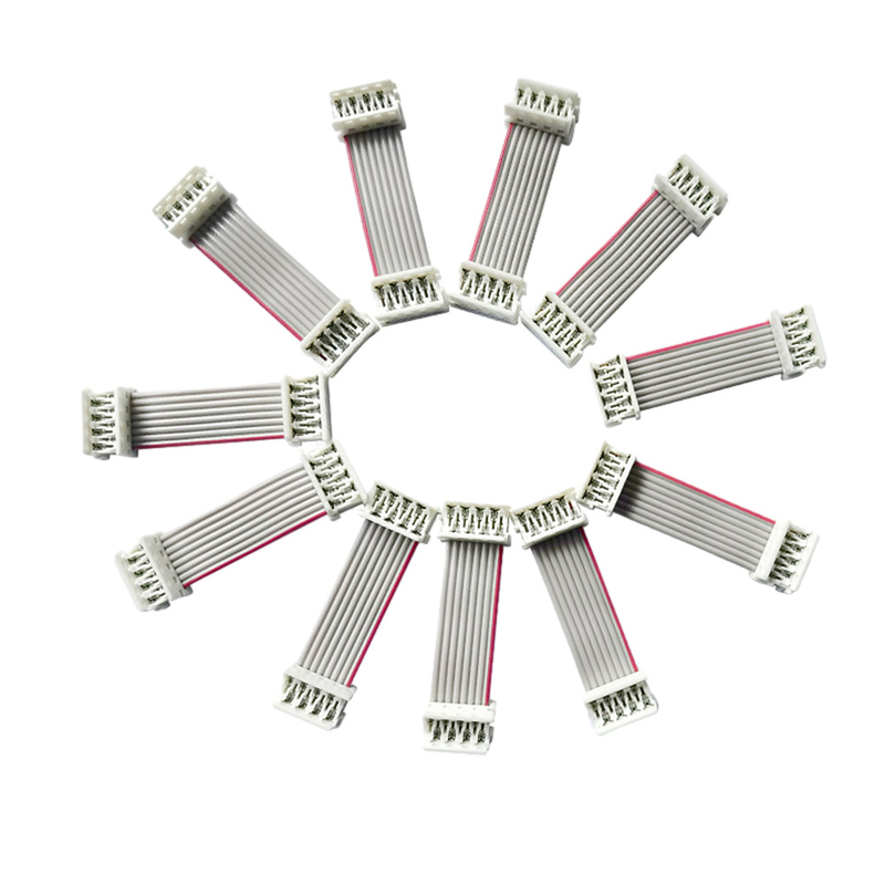 UL2651 Płaskie kable taśmowe Długość 15 cm 2,54 mm 1,27 mm Rozstaw Kolor szary