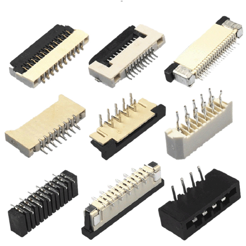 SMT ZIF DIP 40-stykowe złącze FFC z podziałką 0,5 mm 0,8 mm 1,0 mm