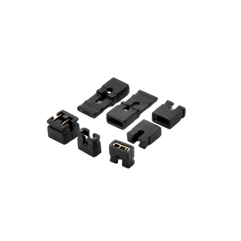 Zatwierdzone przez ROHS złącze Mini Jumper, złącze żeńskie 2-pinowe 2 mm 2,54 mm 3,96 mm