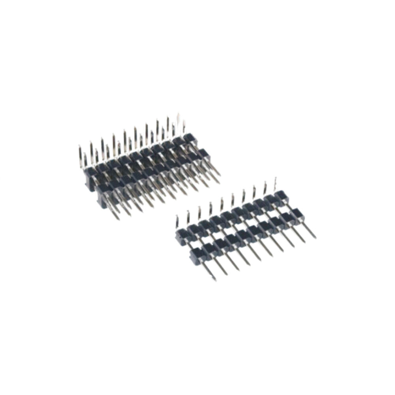1.27mm Pitch SMT Pin Header PCB Connector Dual Row 4P Do 60P THT